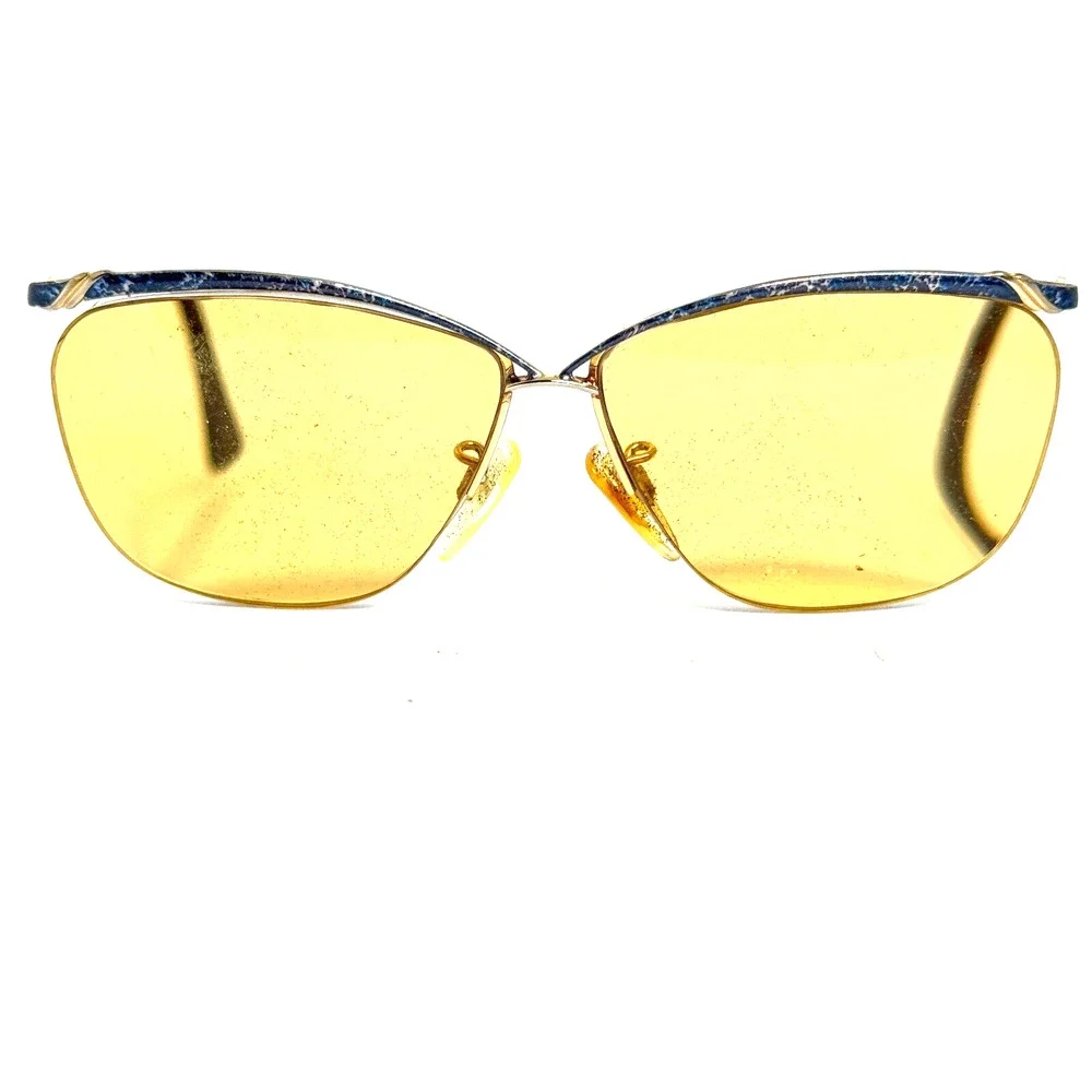 Tura Designer‎ Womens MOD440 Pink Marble Cat Eyeglasses 55-20-140 H16826